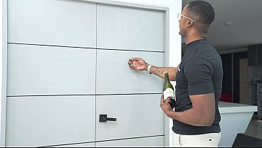 INTERRACIAL ANAL – My neighbor throws me a bachelorette party by stretching my tight ass with his big black cock.